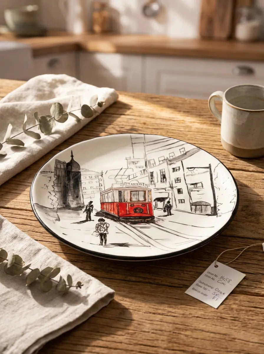 Pera Nostalgia Heritage Plate The Story Kiln
