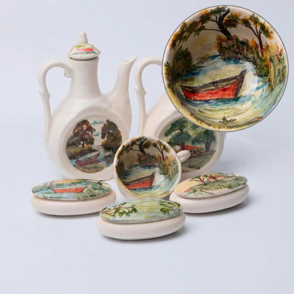 Heritage Landscape Grand Serving Set The Story Kiln