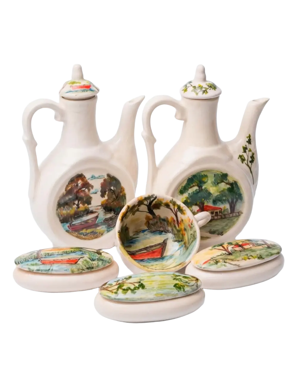 Heritage Landscape Grand Serving Set The Story Kiln