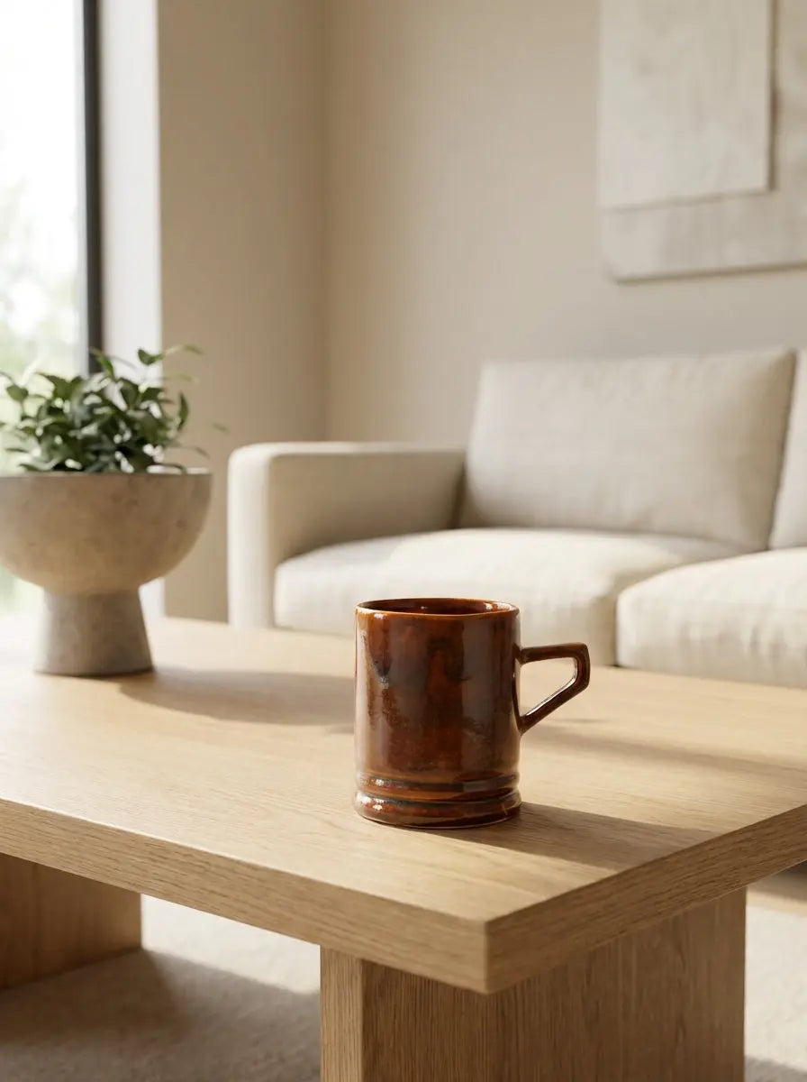Amber Ember Artisan Mug Thestorykiln