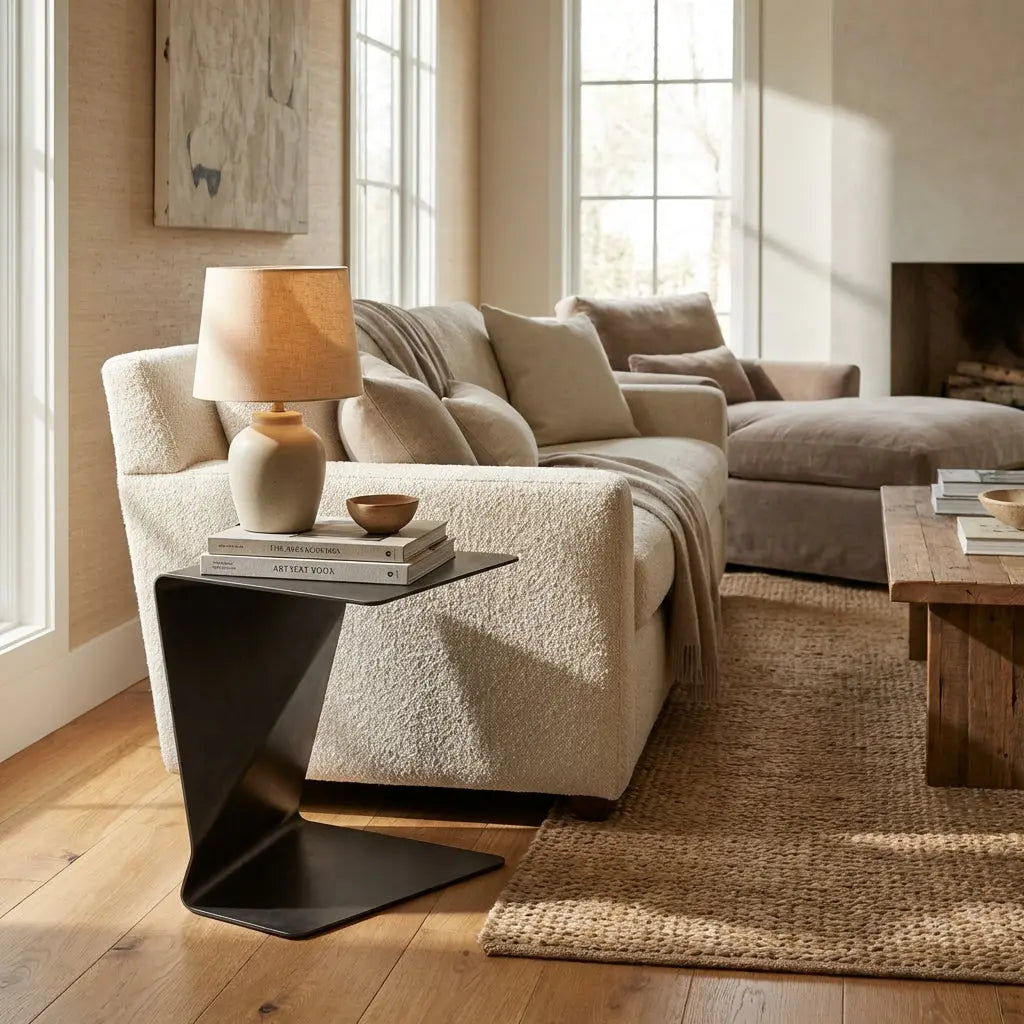 Prism Stealth Side Table The Story Kiln