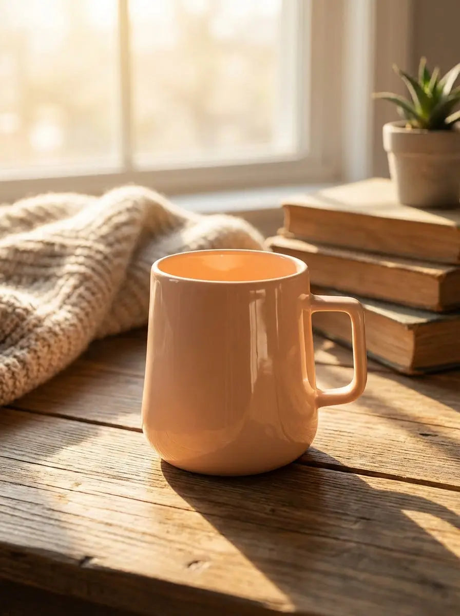 Peach Sorbet Artisan Mug The Story Kiln