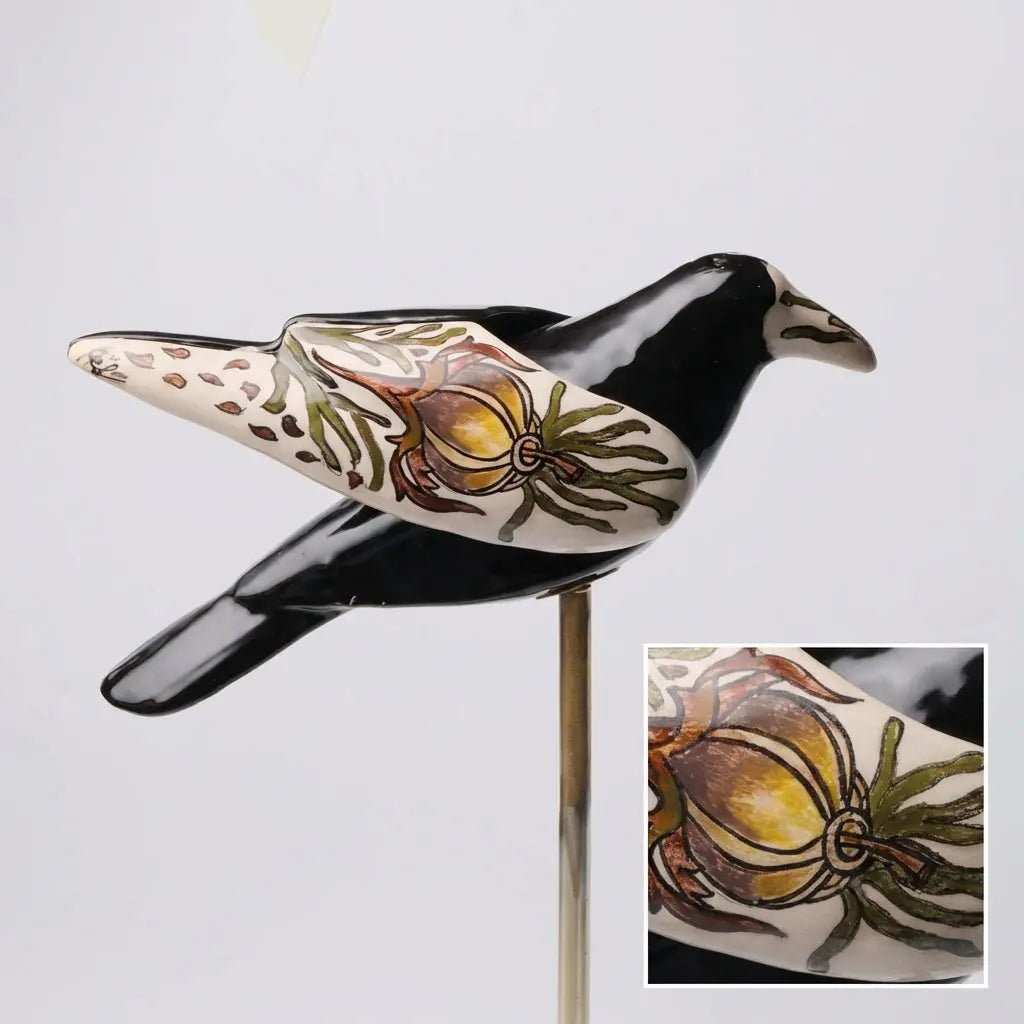 Midsummer Raven Heritage Sculpture The Story Kiln