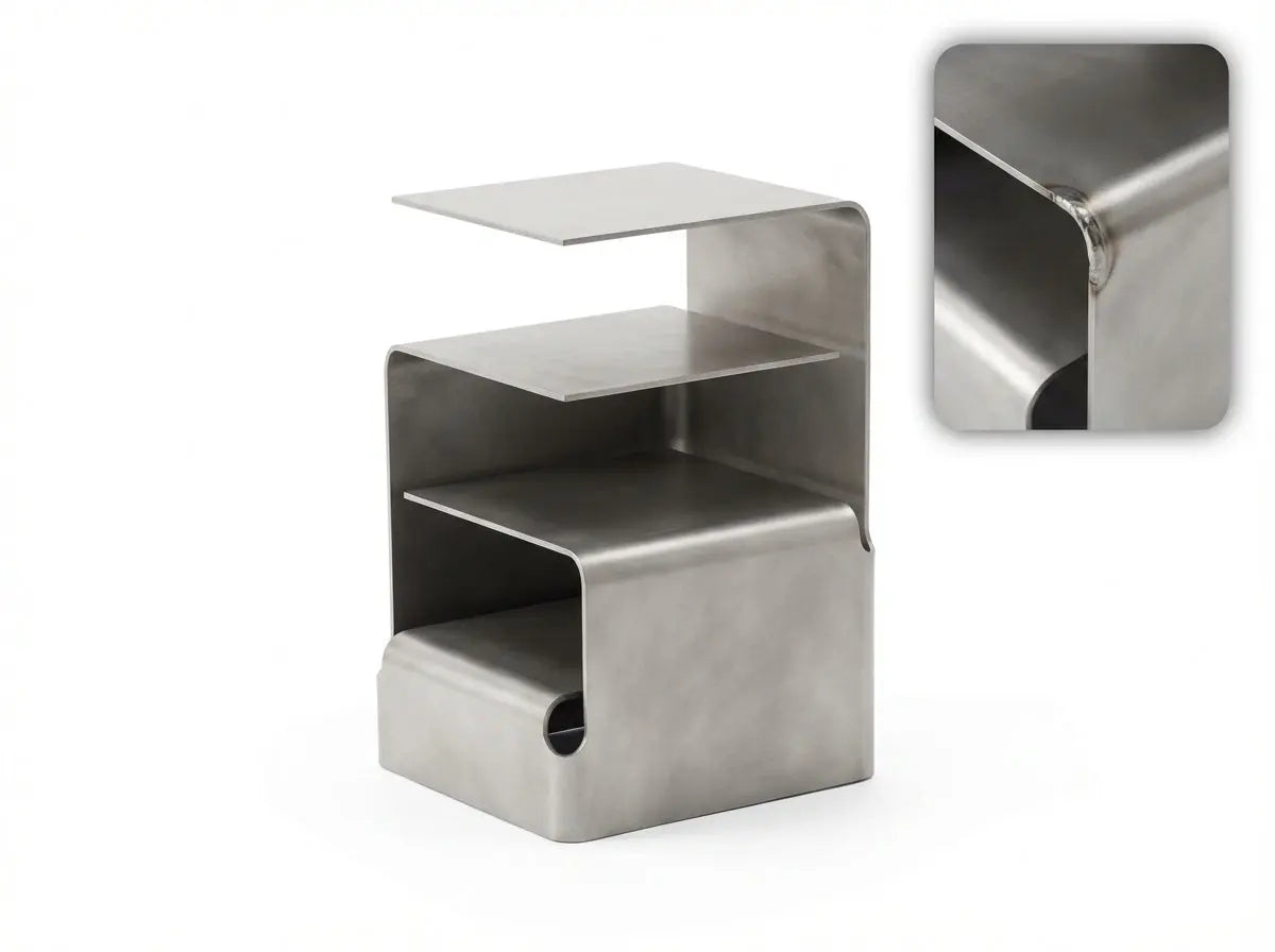 Monolith Multi-Tier Side Table The Story Kiln