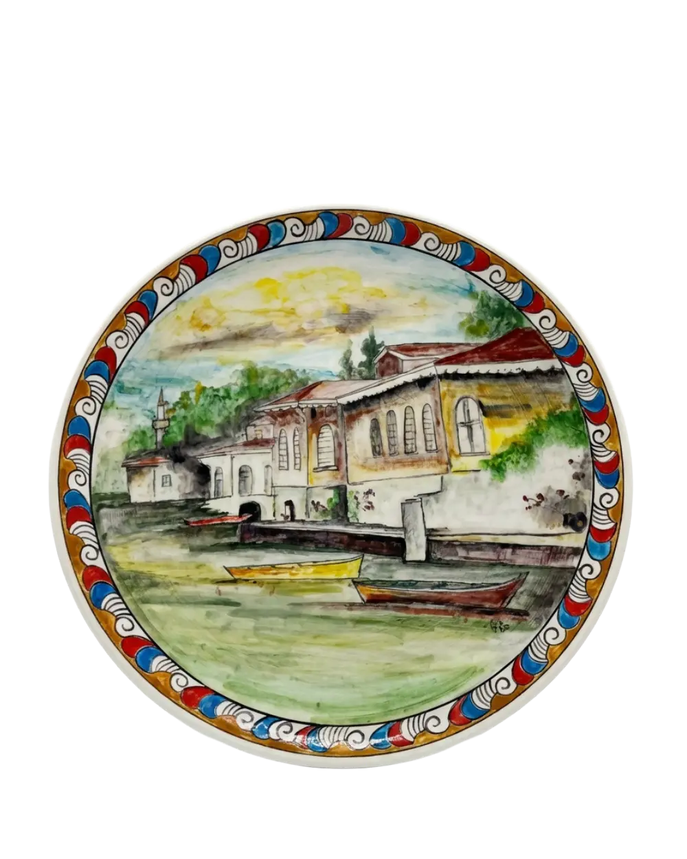 Amcazade Mansion Heritage Plate The Story Kiln